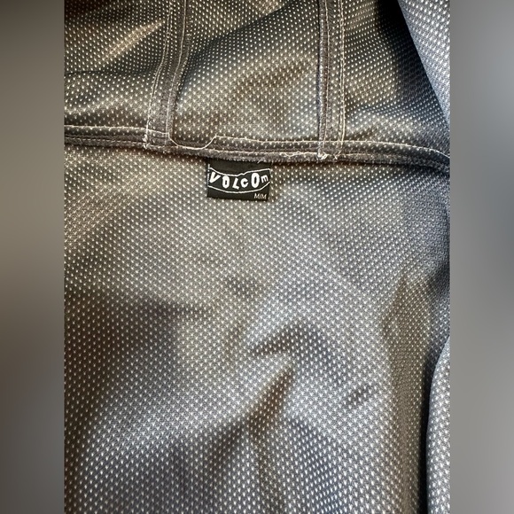 Volcom Blue Green Plaid Button Up Performance Jacket M/L - Picture 6 of 7